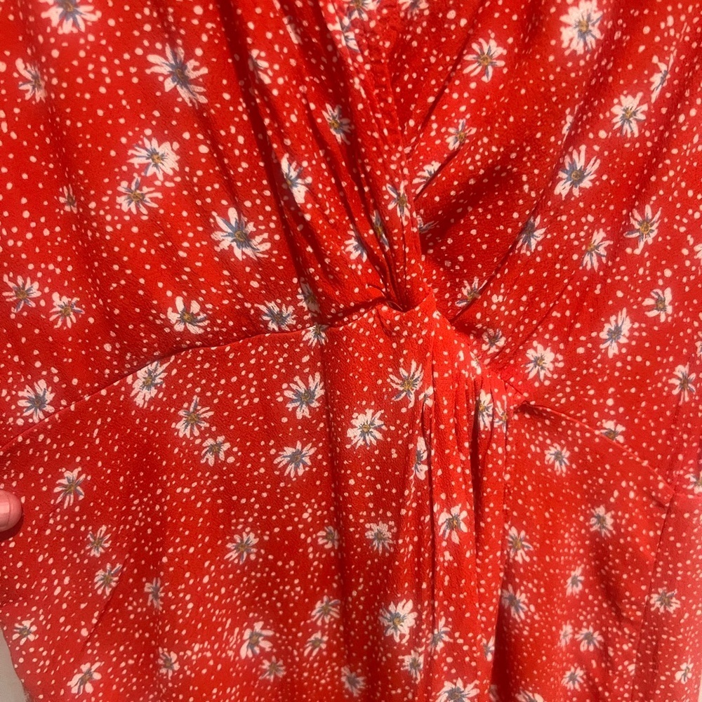 Anthropologie Kachel Floral Tea Dress size 8 - Picture 8 of 11